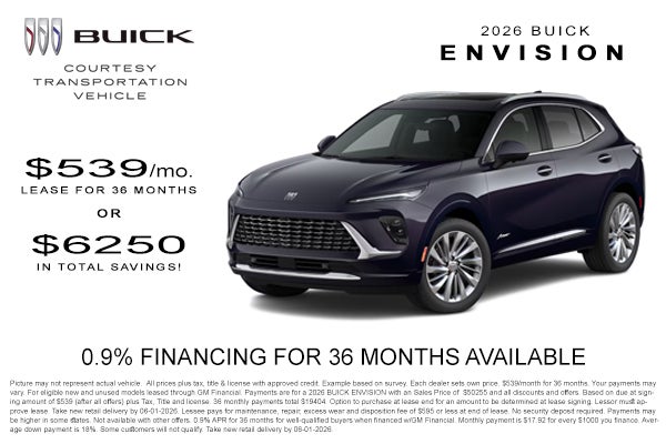 2026 Buick Envision Offer
