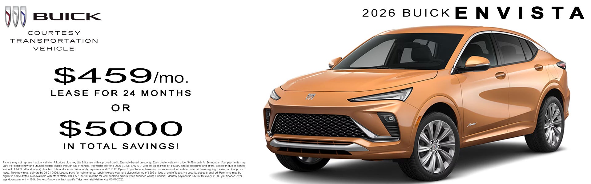 2026 Buick Envista Offer