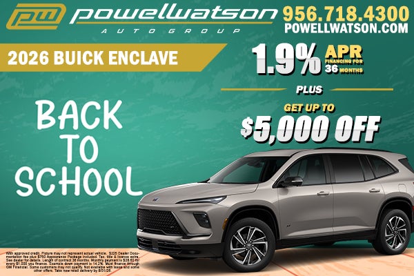 2026 Buick Enclave Offer
