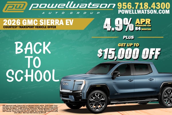 2026 GMC Sierra EV Offer